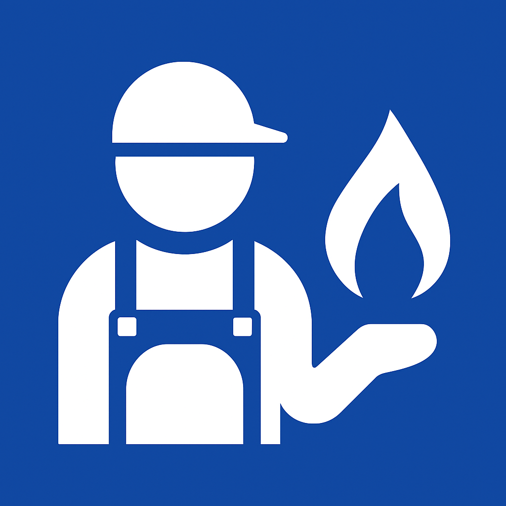 Gas engineer icon